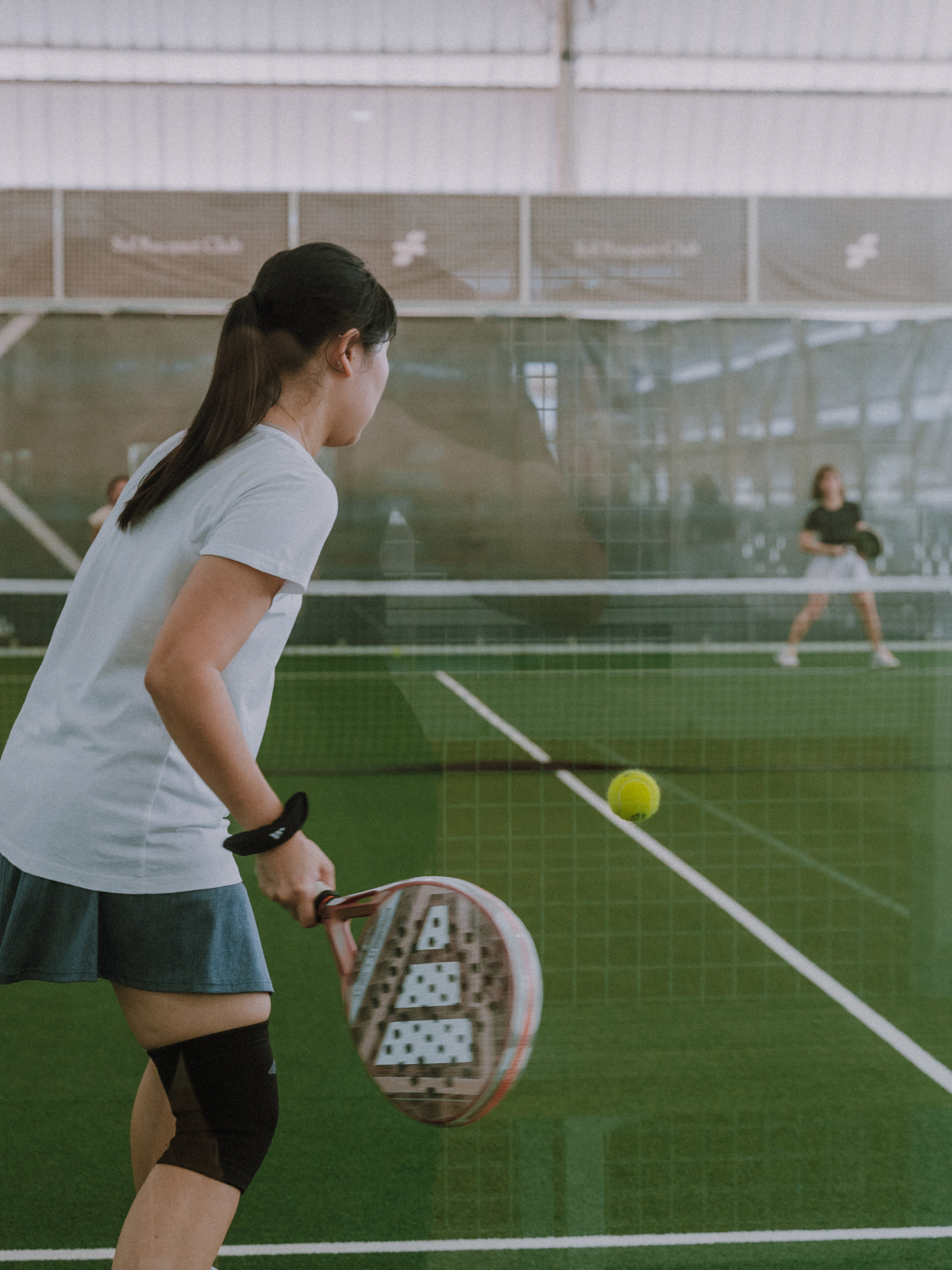 Padel courts at Sol Racquet Club